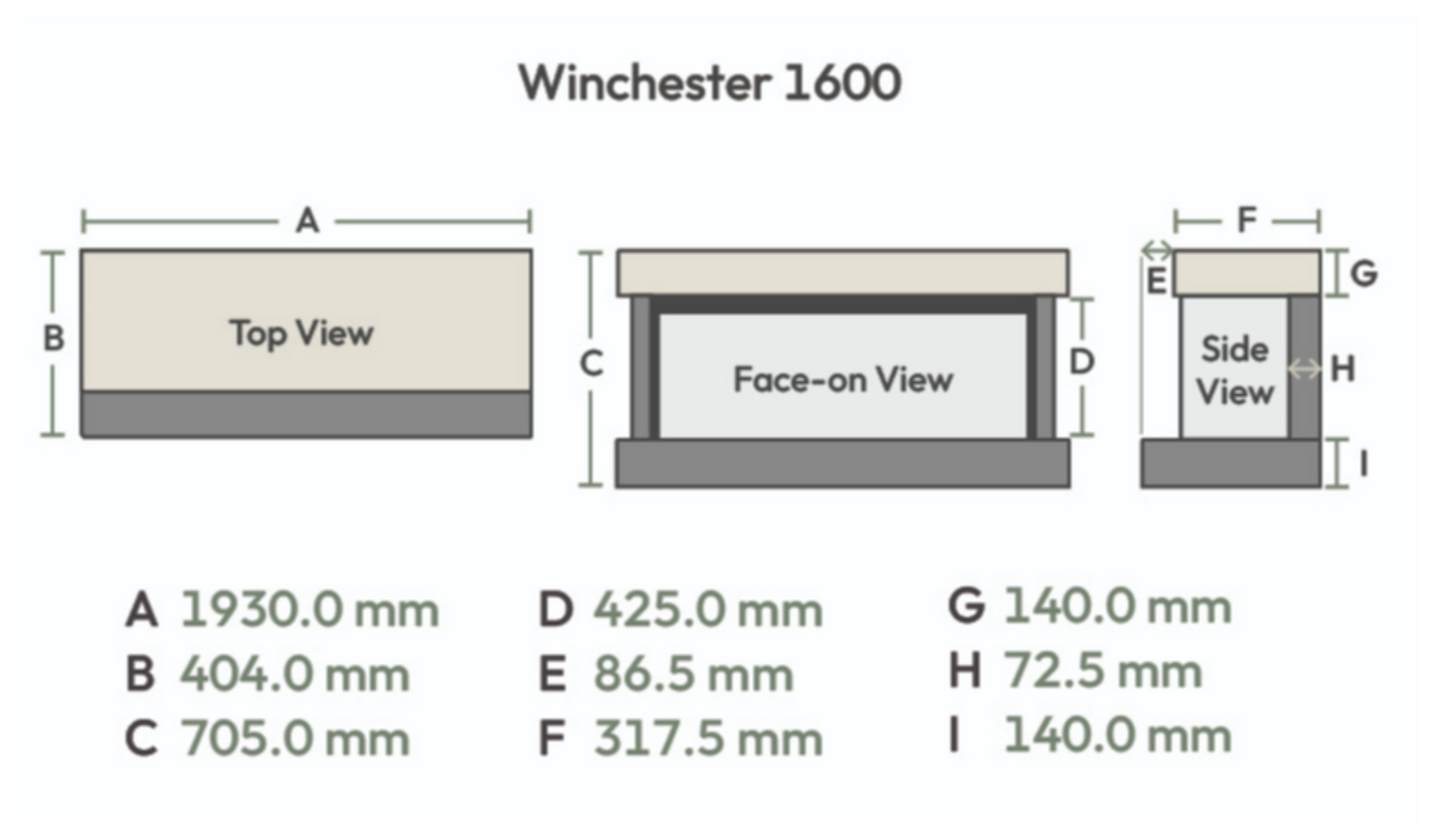 British Fires Winchester 1600
