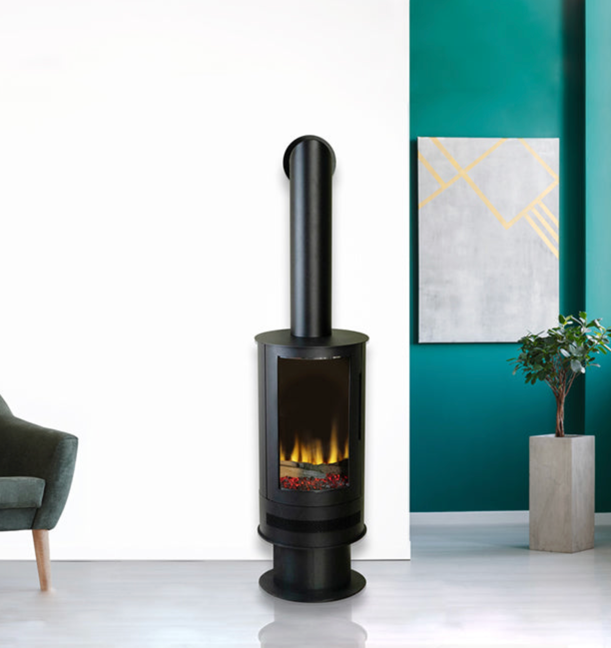 British Fires Ashurst Electric Stove