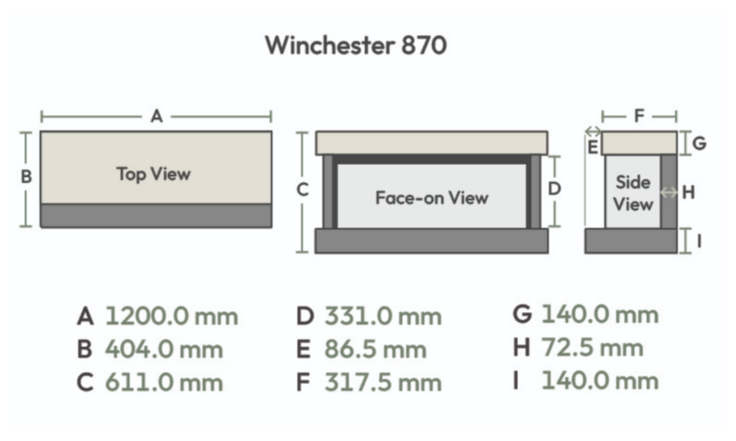 British Fires Winchester 1200