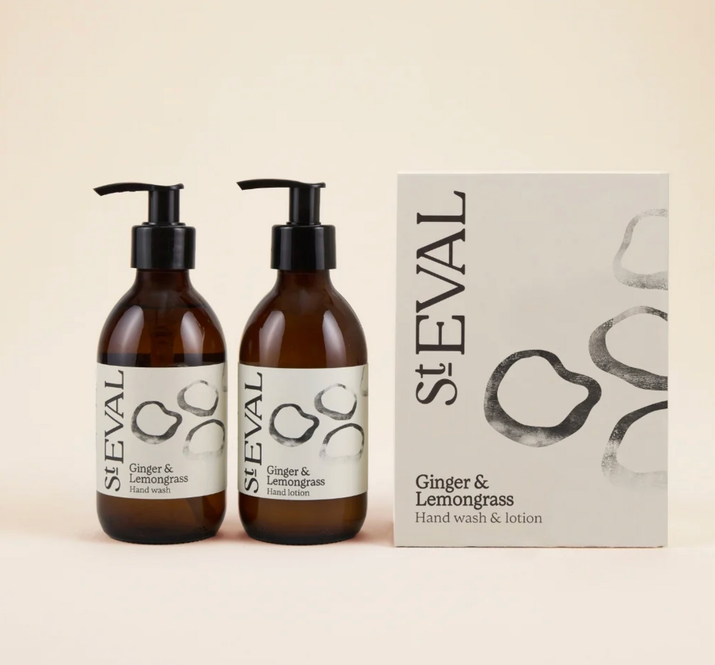 St Eval Ginger & Lemongrass Hand Care Set