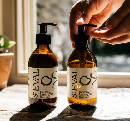 St Eval Ginger & Lemongrass Hand Care Set