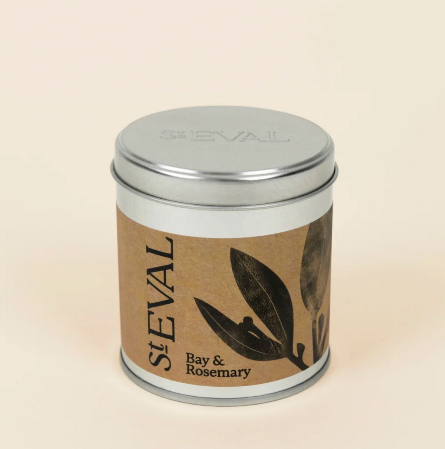 St Eval Bay & Rosemary Scented Tin Candle