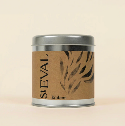 St Eval Embers Scented Tin Candle