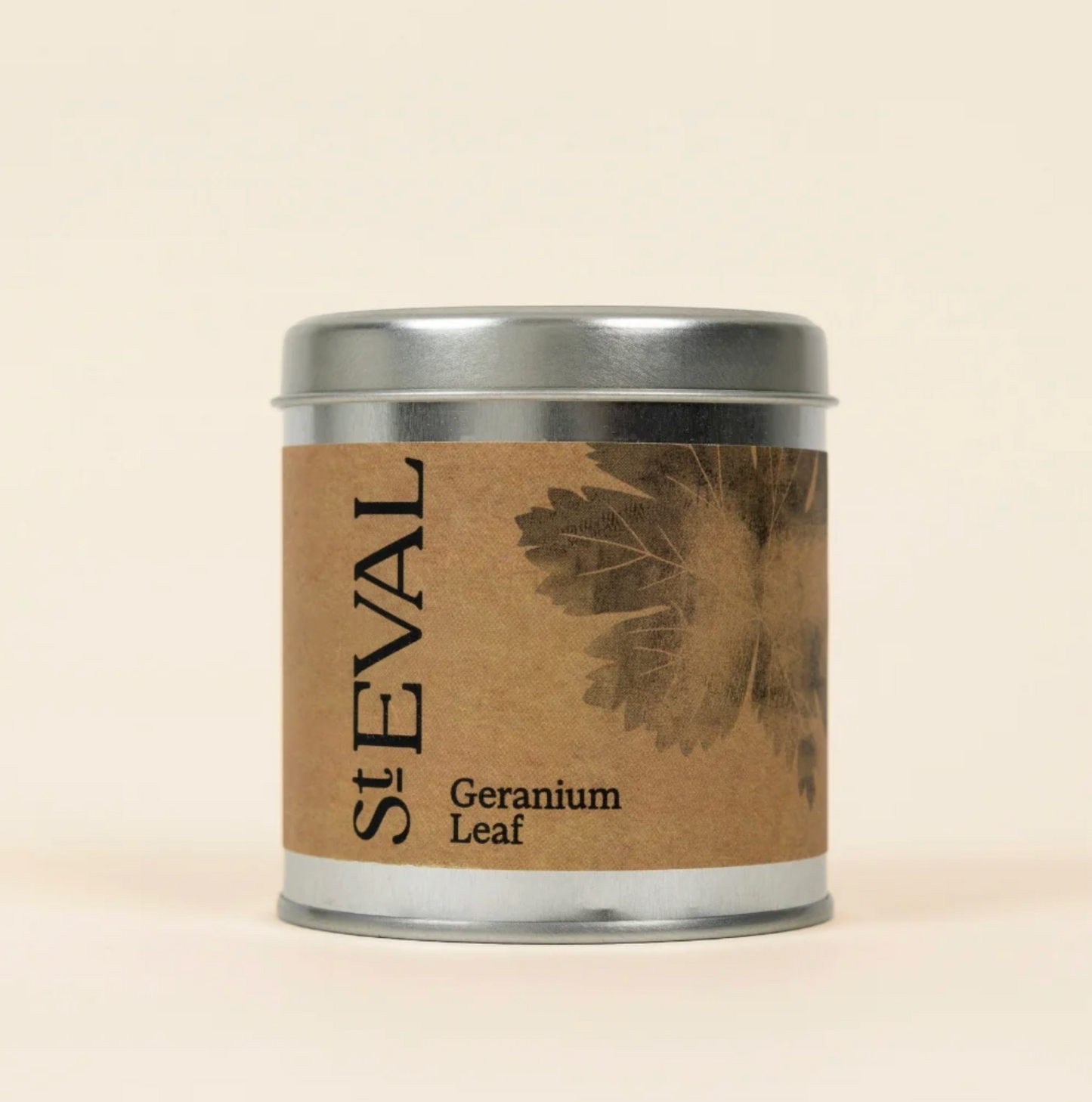 St Eval Geranium Leaf Scented Tin Candle