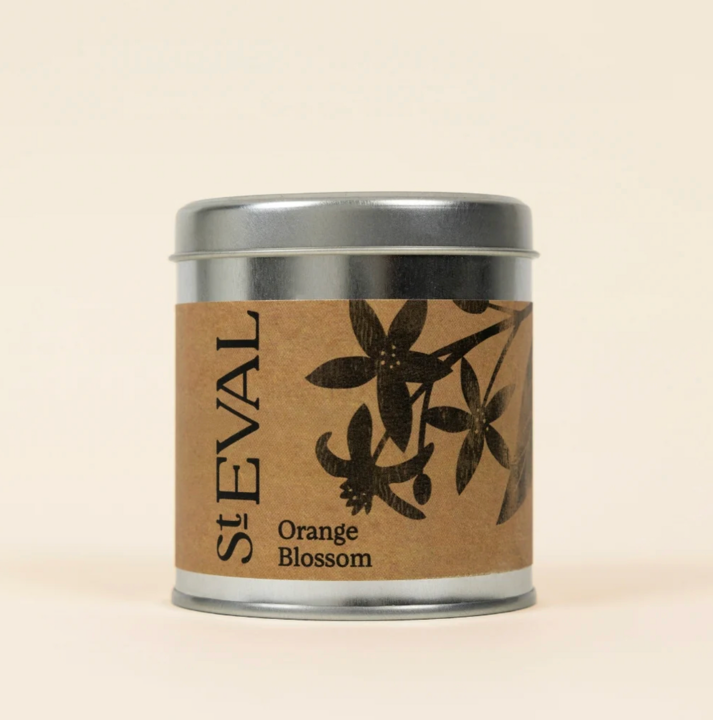 St Eval Orange Blossom Scented Tin Candle