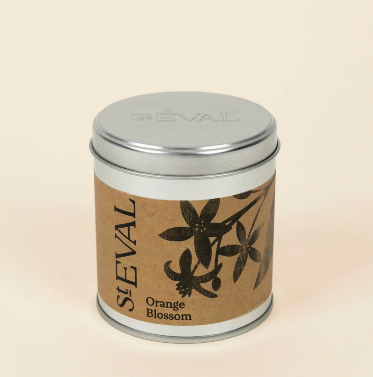 St Eval Orange Blossom Scented Tin Candle