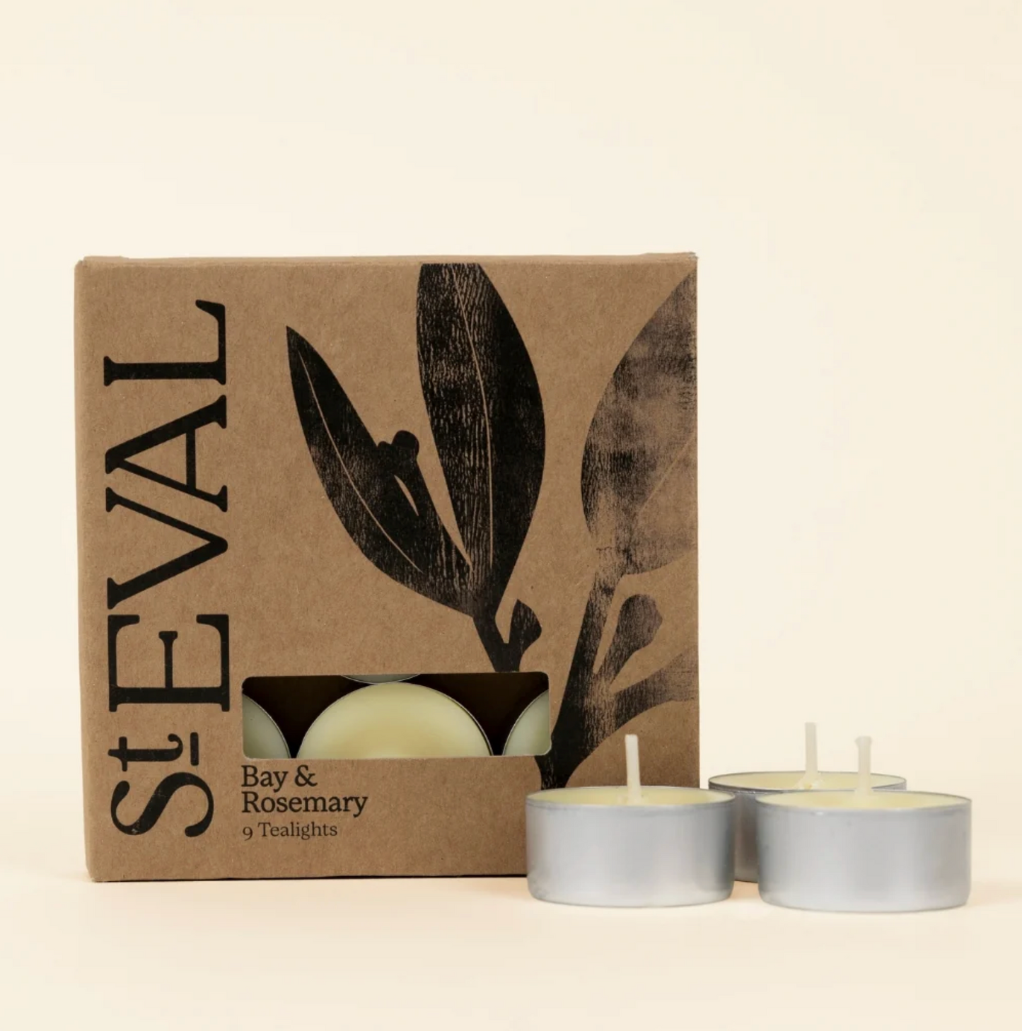 St Eval Bay & Rosemary Scented Tealights