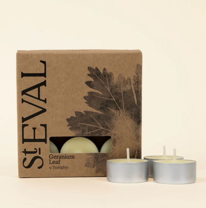 St Eval Geranium Scented Tealights