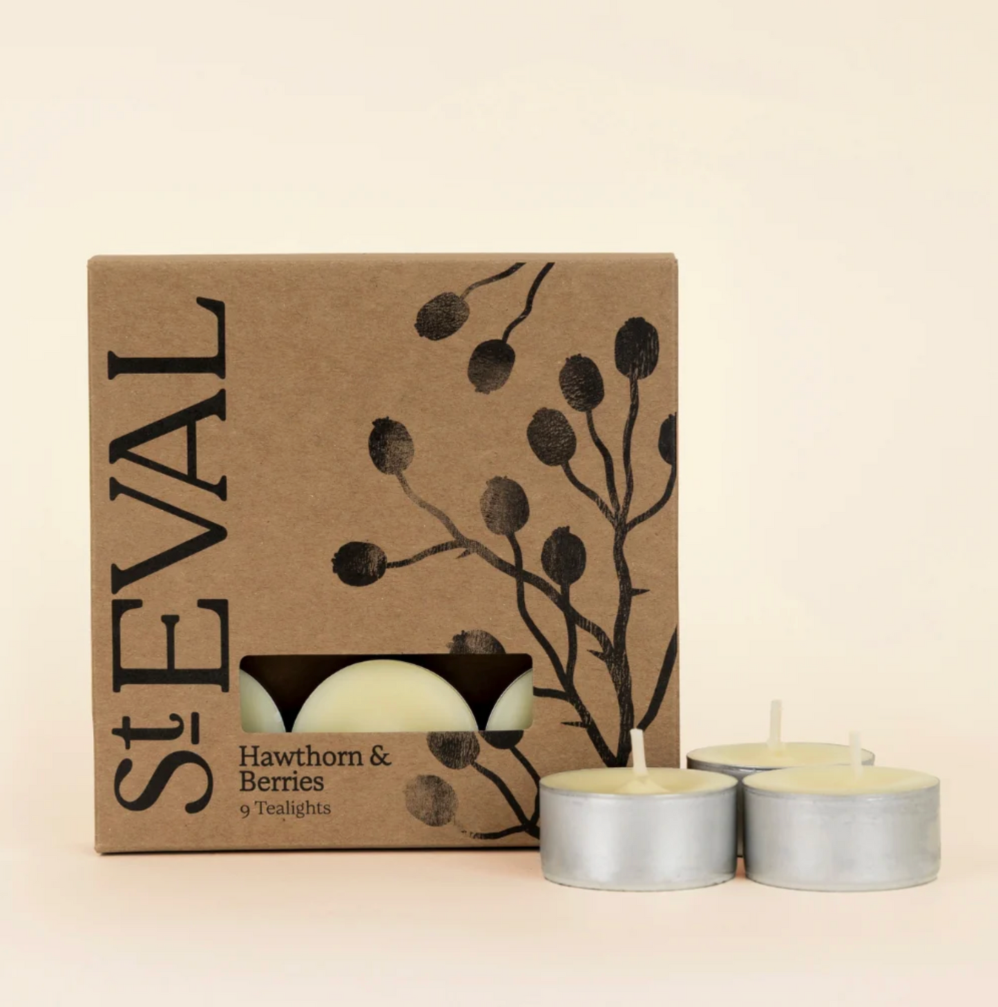 St Eval Hawthorn & Berries Scented Tealights