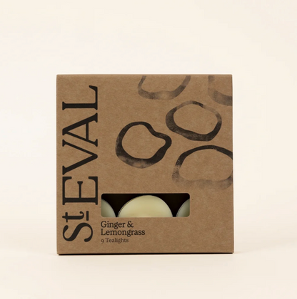 St Eval Ginger & Lemongrass Scented Tealights