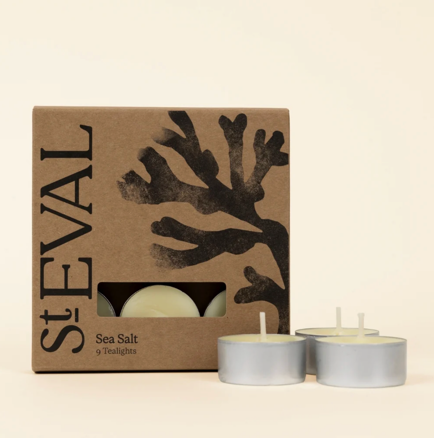 St Eval Sea Salt Scented Tealights
