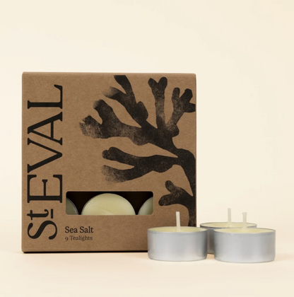 St Eval Sea Salt Scented Tealights