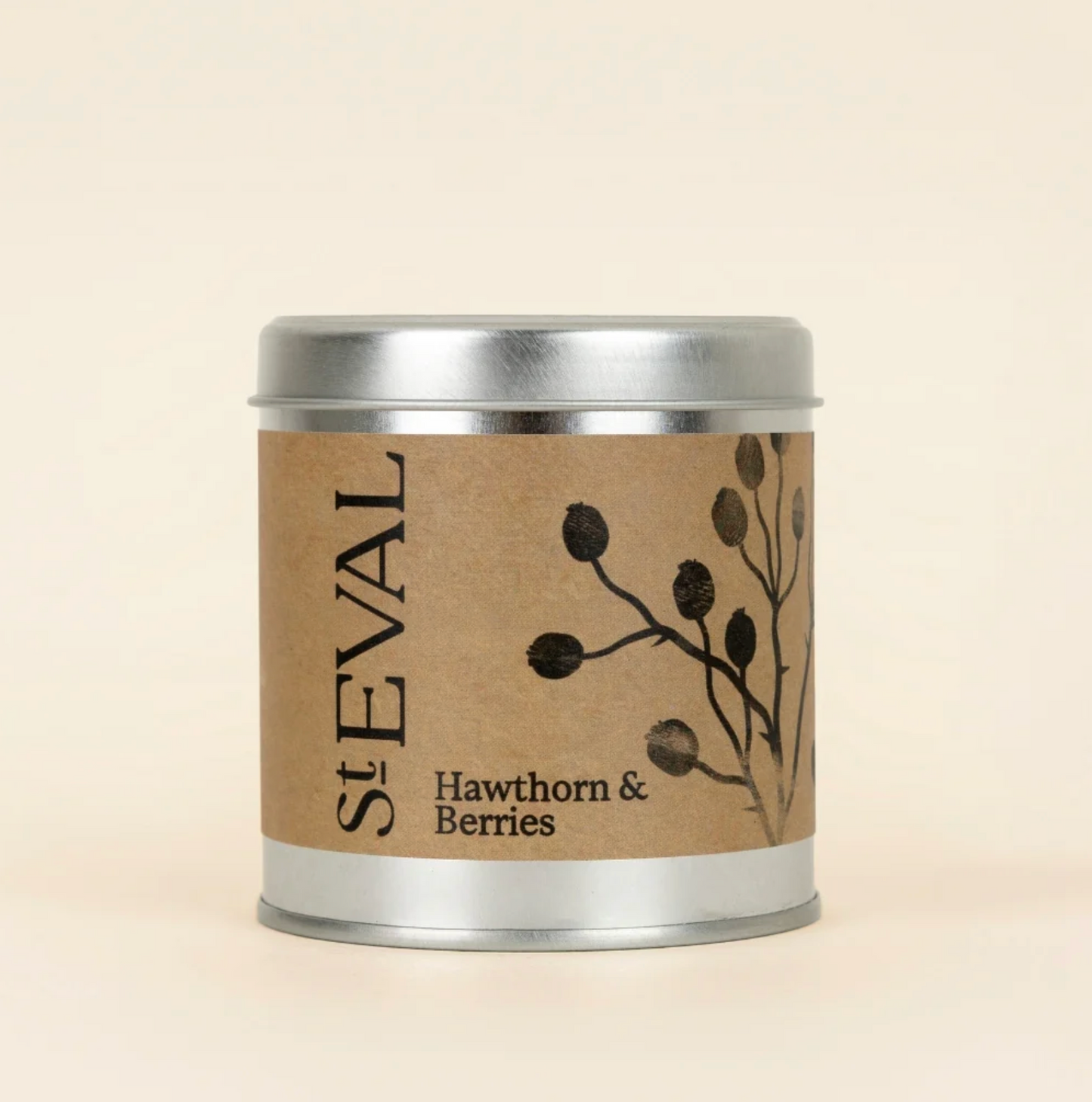 St Eval Hawthorn & Berries Scented Tin Candle