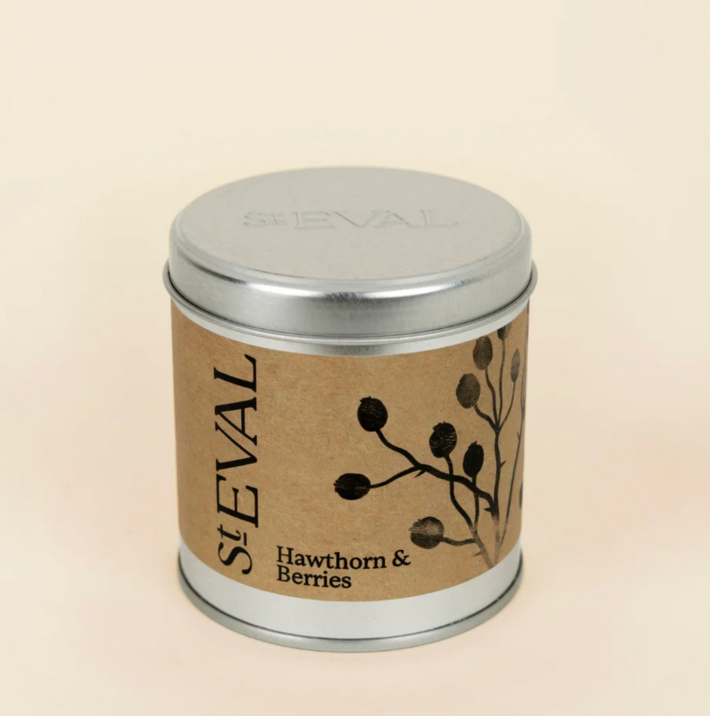 St Eval Hawthorn & Berries Scented Tin Candle