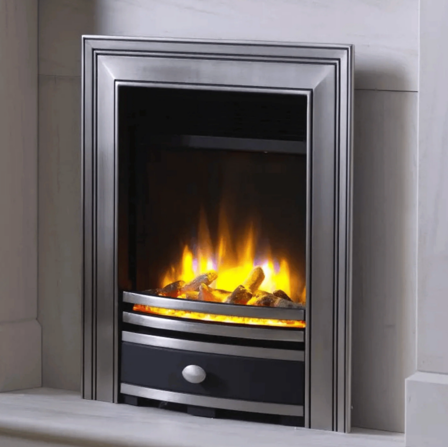 Charlton & Jenrick 3D Ecoflame Electric Stove - 16" Hearth Inset