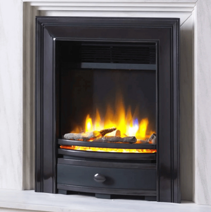 Charlton & Jenrick 3D Ecoflame Electric Stove - 16" Hearth Inset