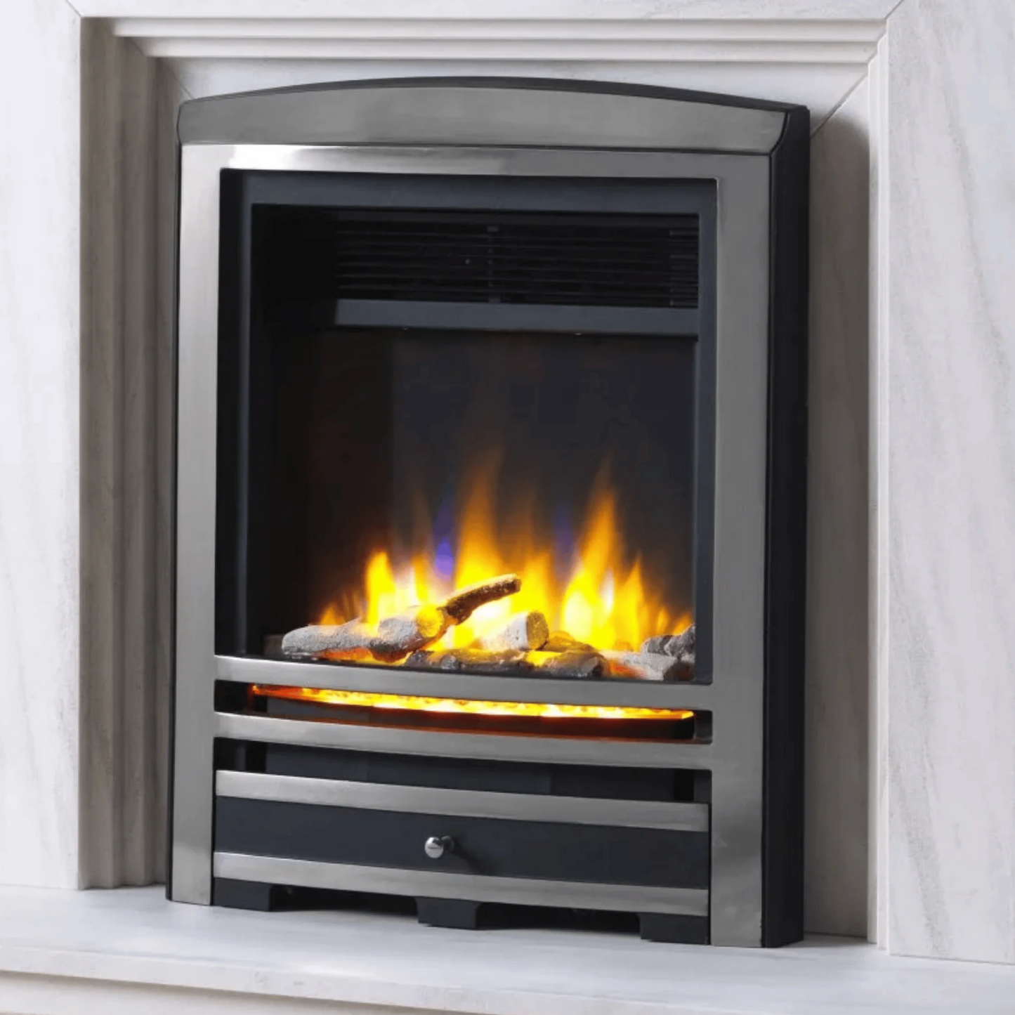 Charlton & Jenrick 3D Ecoflame Electric Stove - 16" Hearth Inset