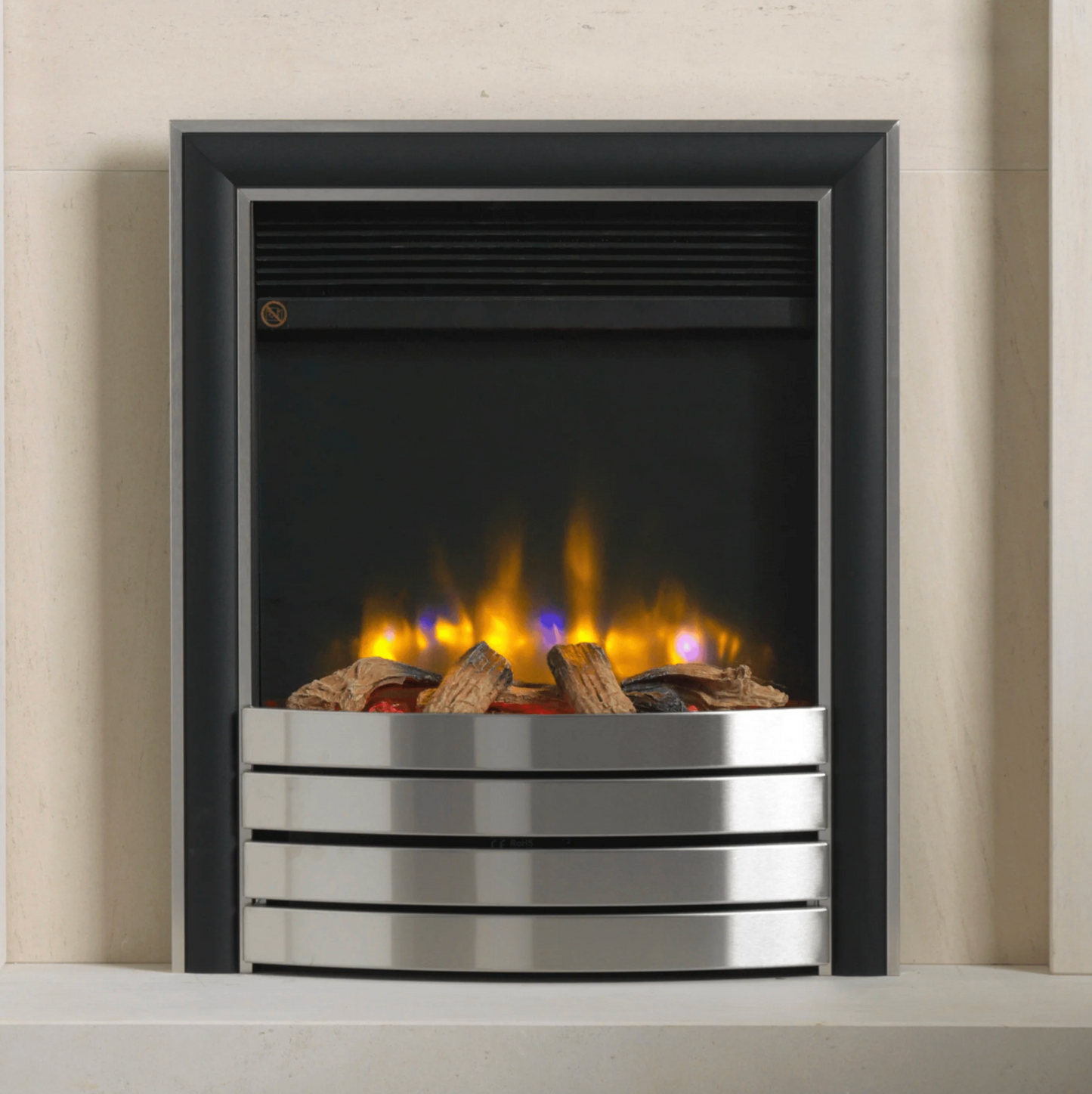 Charlton & Jenrick 3D Ecoflame Electric Stove - 16" Hearth Inset