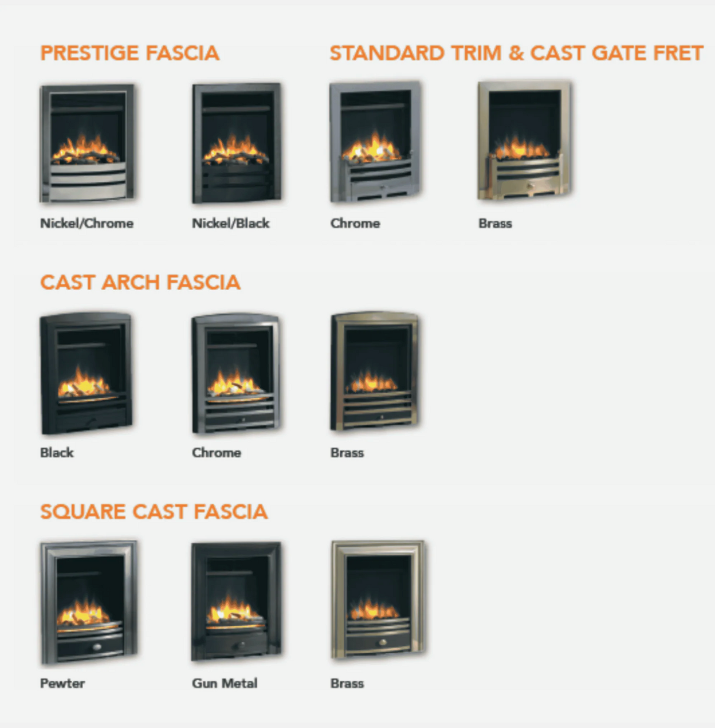 Charlton & Jenrick 3D Ecoflame Electric Stove - 16" Hearth Inset