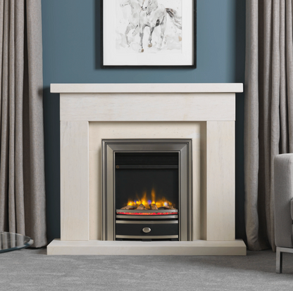Charlton & Jenrick 4D Ecoflame 16" Hearth Inset Electric Stove