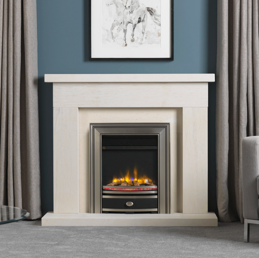 Charlton & Jenrick 4D Ecoflame 16" Hearth Inset Electric Stove