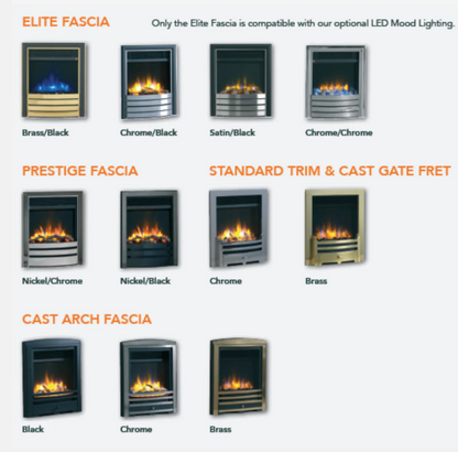 Charlton & Jenrick 4D Ecoflame 16" Hearth Inset Electric Stove