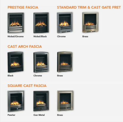 Charlton & Jenrick 4D Ecoflame 16" Hearth Inset Electric Stove