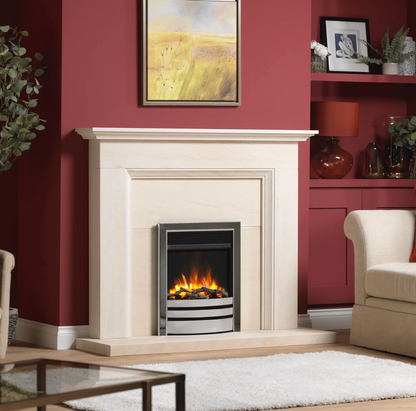 Charlton & Jenrick 4D Ecoflame 16" Hearth Inset Electric Stove