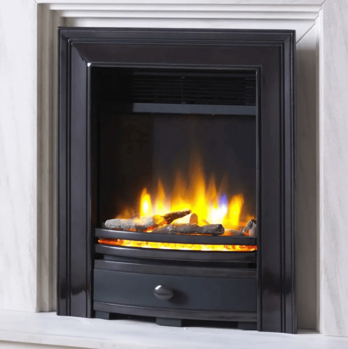 Charlton & Jenrick 4D Ecoflame 16" Hearth Inset Electric Stove
