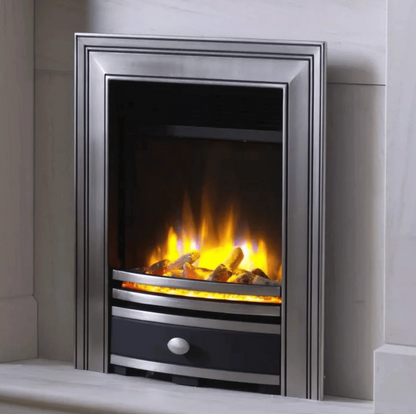 Charlton & Jenrick 4D Ecoflame 16" Hearth Inset Electric Stove