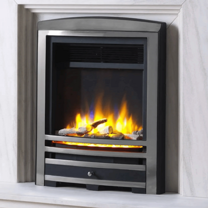 Charlton & Jenrick 4D Ecoflame 16" Hearth Inset Electric Stove