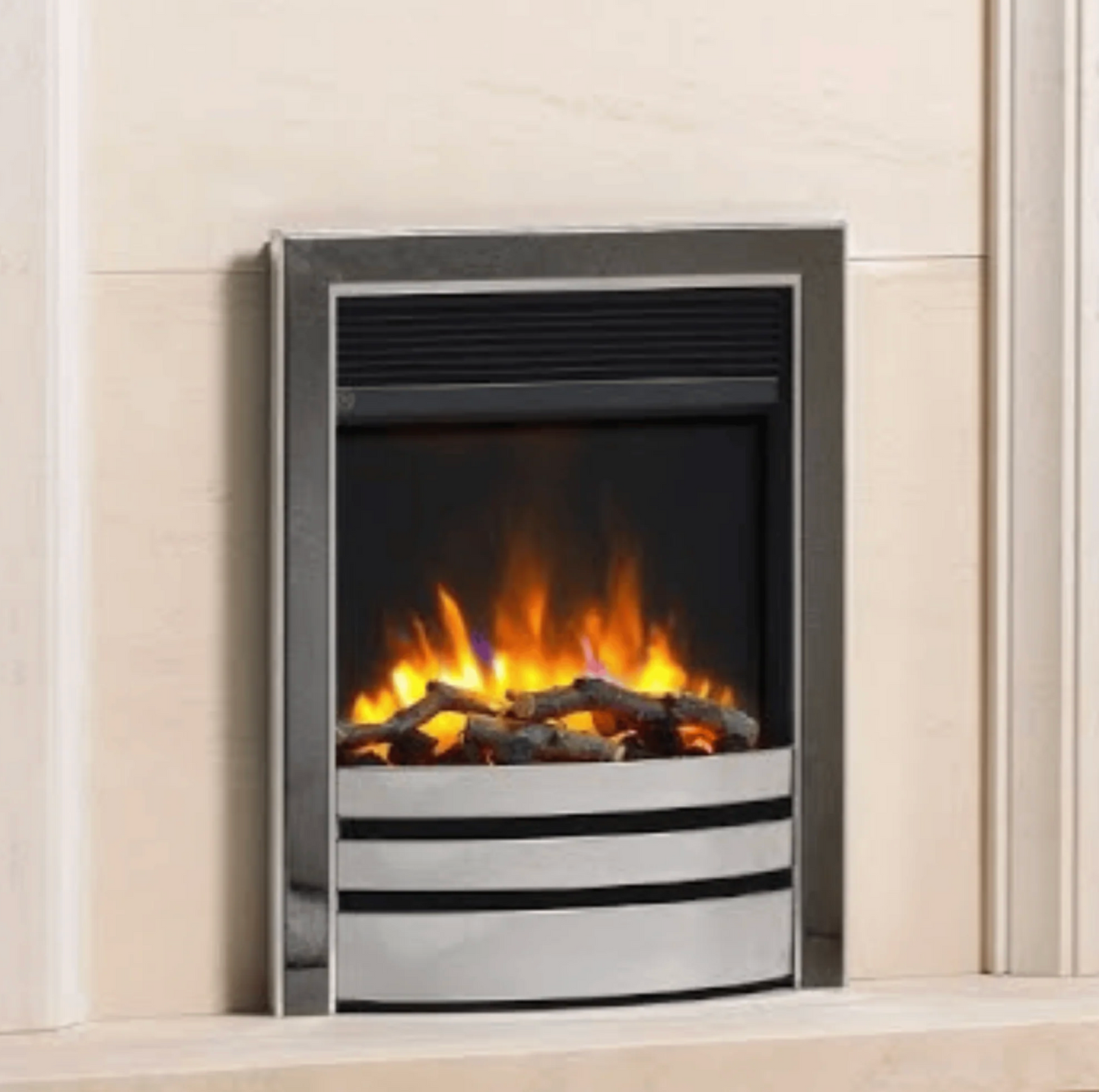 Charlton & Jenrick 4D Ecoflame 16" Hearth Inset Electric Stove