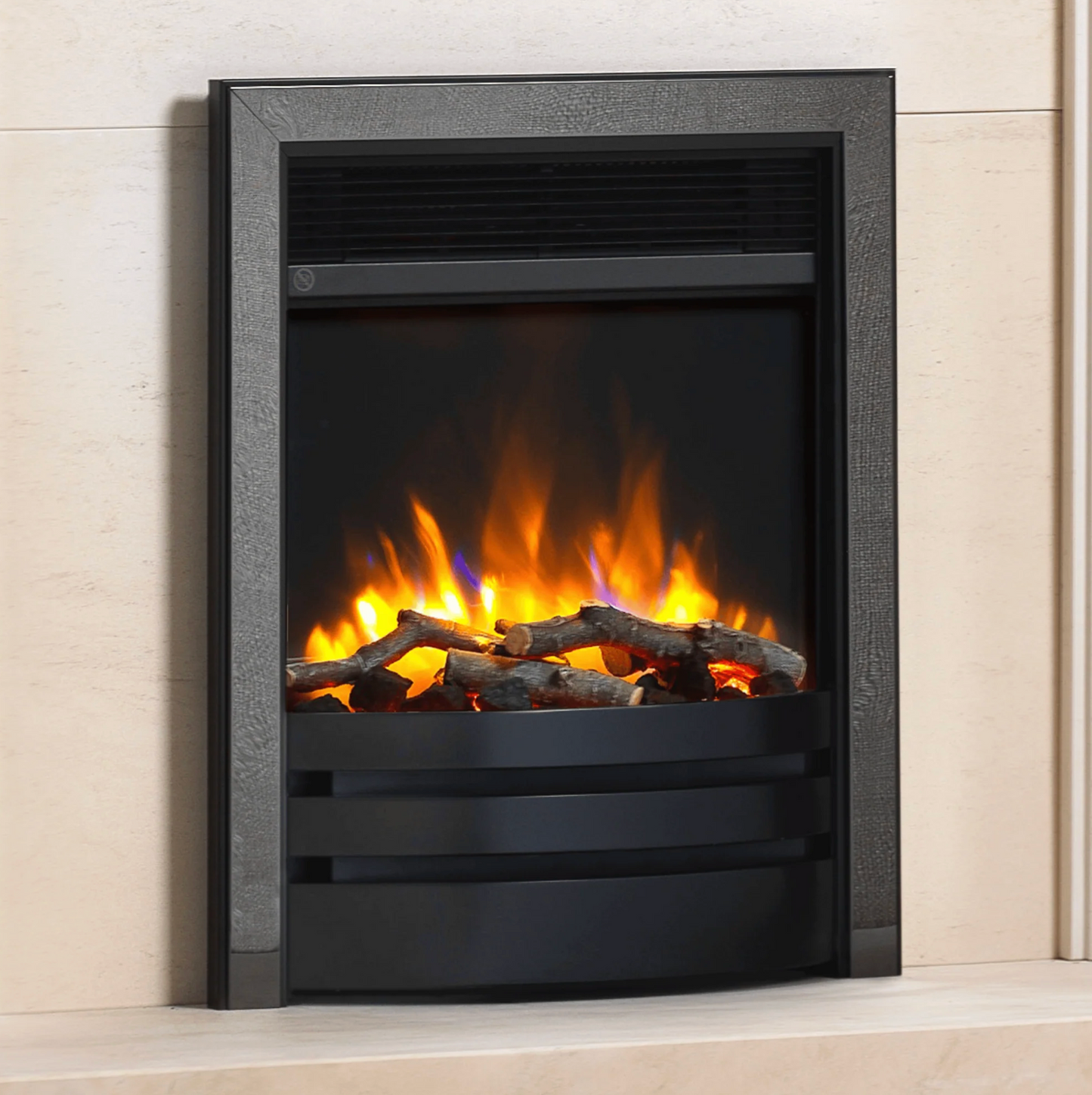 Charlton & Jenrick 4D Ecoflame 16" Hearth Inset Electric Stove
