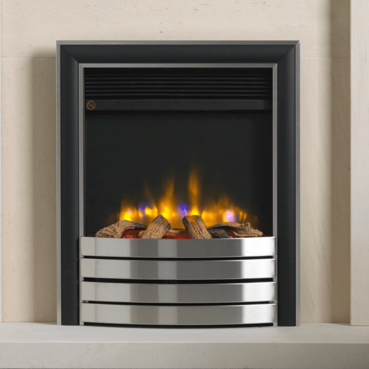 Charlton & Jenrick 4D Ecoflame 16" Hearth Inset Electric Stove
