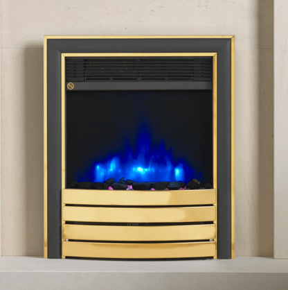 Charlton & Jenrick 4D Ecoflame 16" Hearth Inset Electric Stove