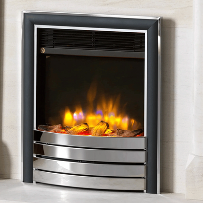 Charlton & Jenrick 4D Ecoflame 16" Hearth Inset Electric Stove