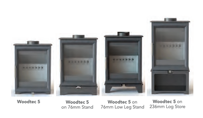 Charlton & Jenrick Woodtec 5KW Wood Burning Stove