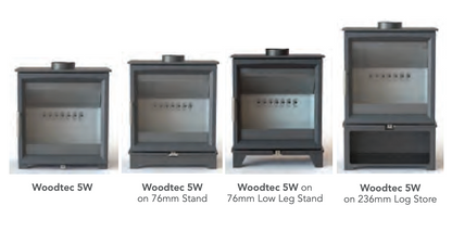 Charlton & Jenrick Woodtec 5KW Wood Burning Stove