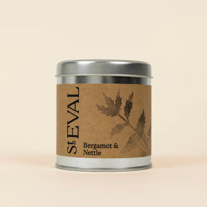 St Eval Bergamot & Nettle Scented Tin Candle